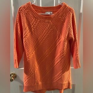 New York & Company Peach Sweater